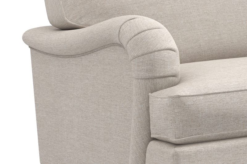 Howard Classic 3-sits Svängd Tygsoffa - Beige - Möbler - Vardagsrum - Soffor - Howardsoffor