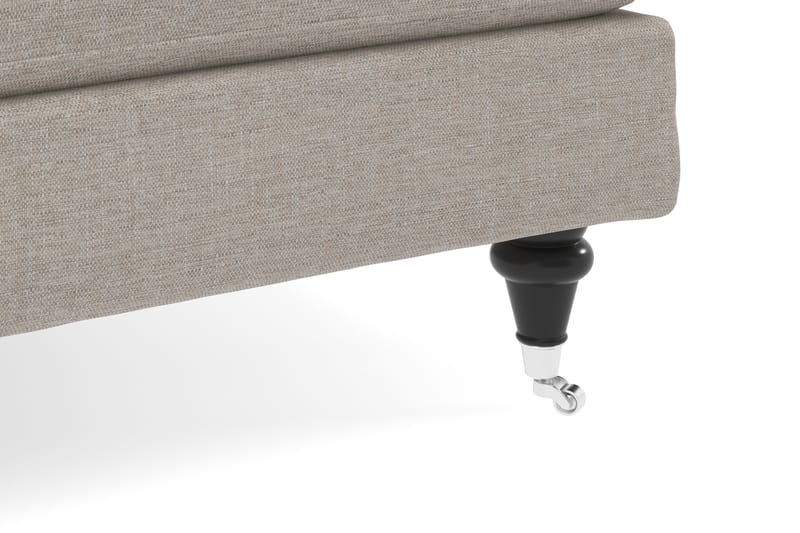 Howard Classic 3-sits Svängd Tygsoffa - Beige - Möbler - Vardagsrum - Soffor - Howardsoffor