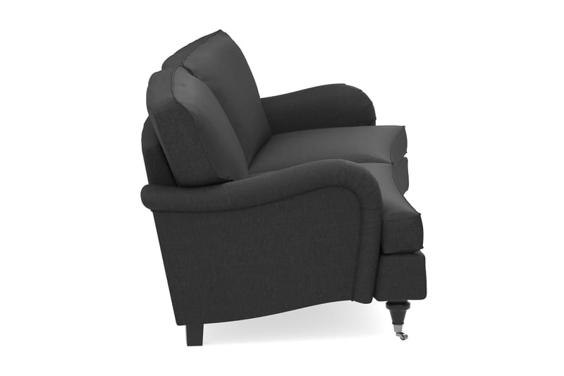 Howard Classic 3-sits Svängd Tygsoffa - Mörkgrå - Möbler - Vardagsrum - Soffor - Howardsoffor