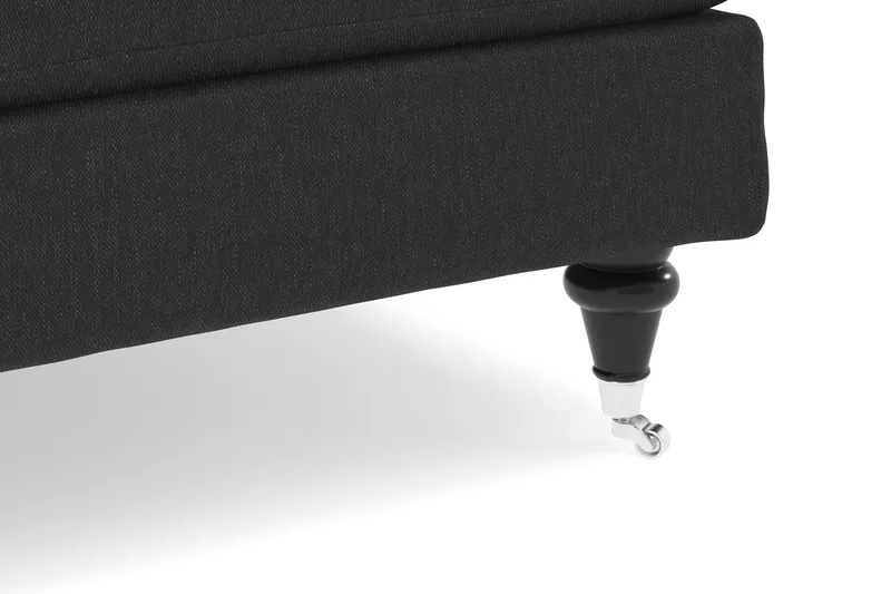 Howard Classic 3-sits Svängd Tygsoffa - Mörkgrå - Möbler - Vardagsrum - Soffor - Howardsoffor