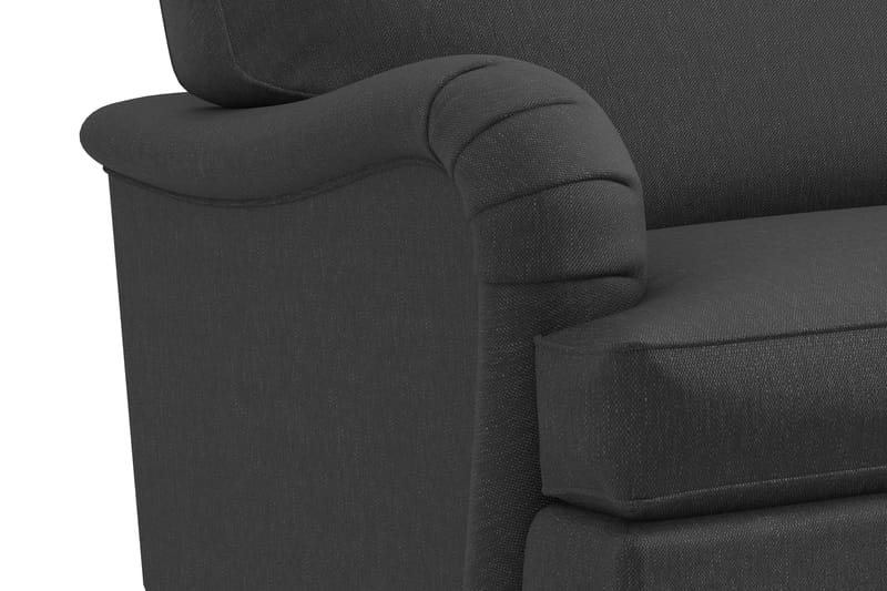 Howard Classic 3-sits Svängd Tygsoffa - Mörkgrå - Möbler - Vardagsrum - Soffor - Howardsoffor