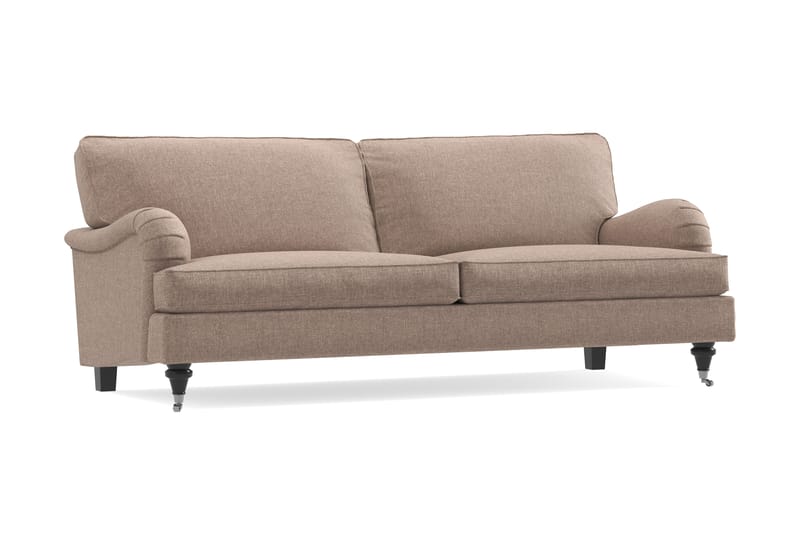 Howard Classic 3-sits Tygsoffa - Mörkbeige - Möbler - Vardagsrum - Soffor - Howardsoffor