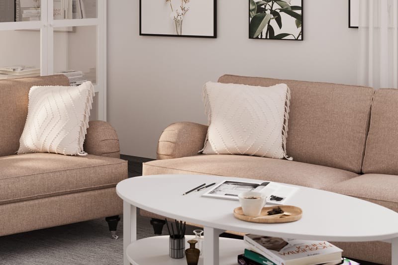 Howard Classic 3-sits Tygsoffa - Mörkbeige - Möbler - Vardagsrum - Soffor - Howardsoffor