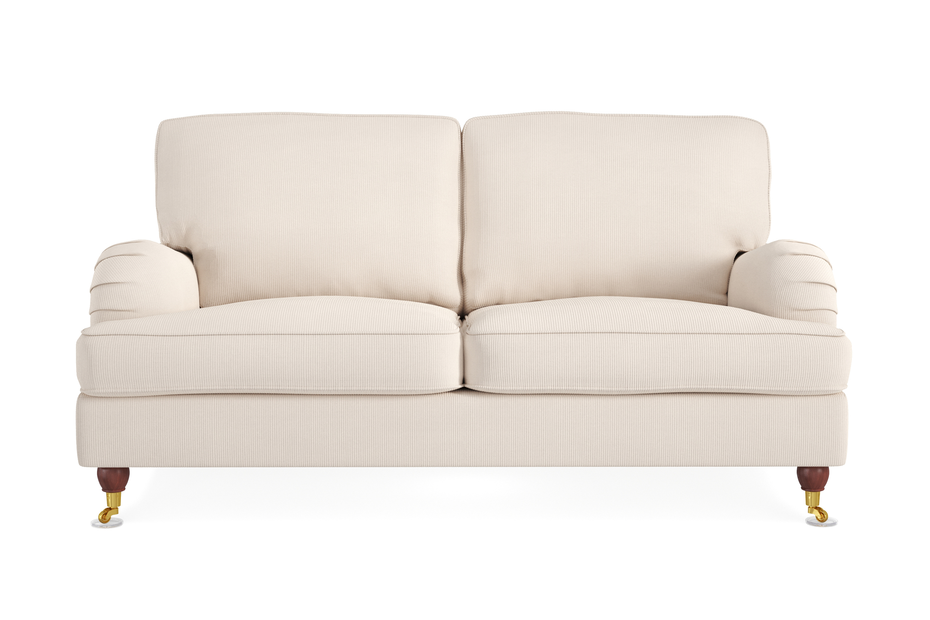 howard lyx 2-sits manchestersoffa - beige