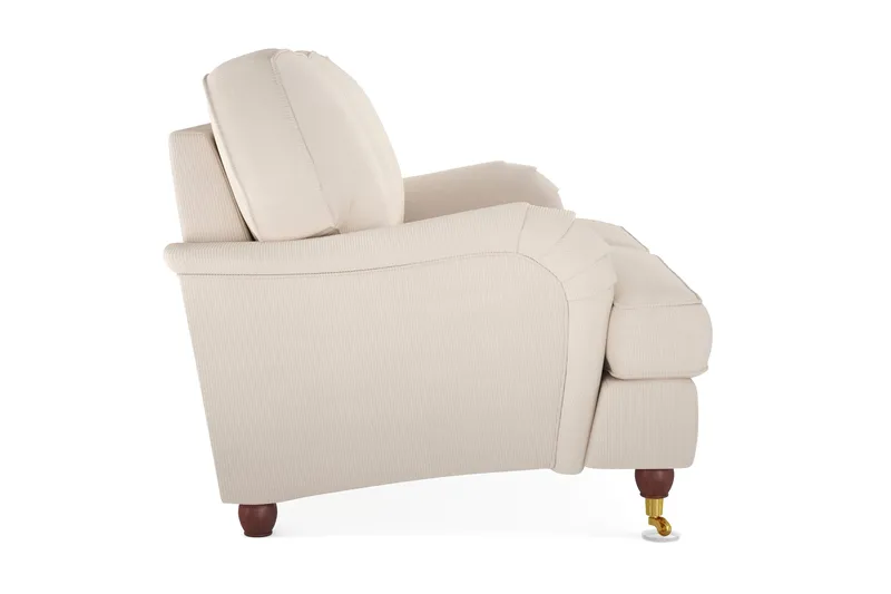Howard Lyx 2-sits Manchestersoffa - Beige - Möbler - Vardagsrum - Soffor - Howardsoffor