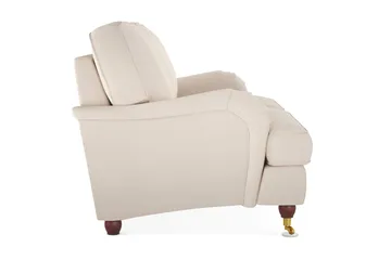 Howard Lyx 2-sits Manchestersoffa - Beige - Möbler - Vardagsrum - Soffor - Howardsoffor