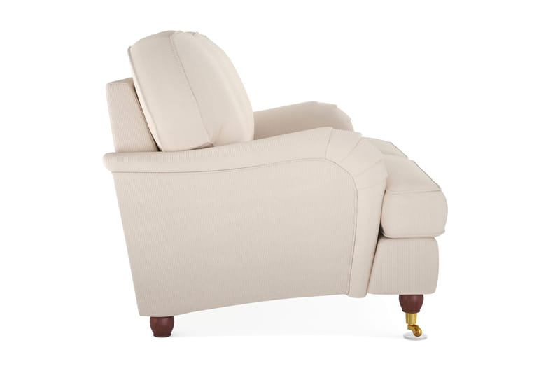 Howard Lyx 2-sits Manchestersoffa - Beige - Möbler - Vardagsrum - Soffor - Howardsoffor