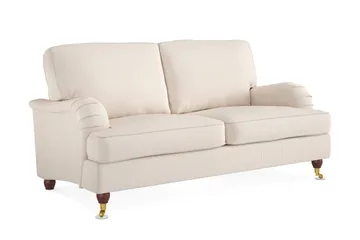 Howard Lyx 2-sits Manchestersoffa - Beige - Möbler - Vardagsrum - Soffor - Howardsoffor