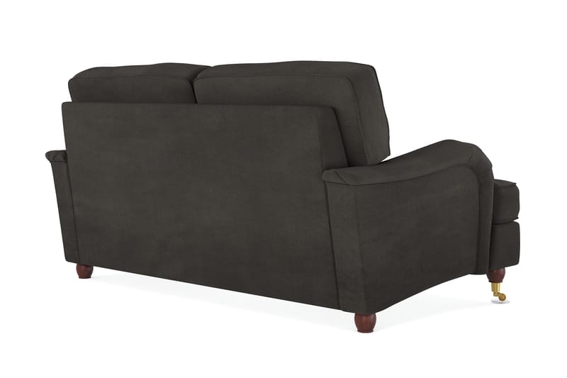 Howard Lyx 2-sits Manchestersoffa - Mörkgrå - Möbler - Vardagsrum - Soffor - Howardsoffor