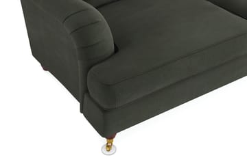 Howard Lyx 2-sits Manchestersoffa - Mörkgrön - Möbler - Vardagsrum - Soffor - Howardsoffor