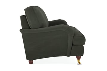 Howard Lyx 2-sits Manchestersoffa - Mörkgrön - Möbler - Vardagsrum - Soffor - Howardsoffor