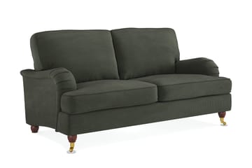 Howard Lyx 2-sits Manchestersoffa - Mörkgrön - Möbler - Vardagsrum - Soffor - Howardsoffor