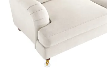 Howard Lyx 2-sits Sammetssoffa - Krämvit - Möbler - Vardagsrum - Soffor - Howardsoffor