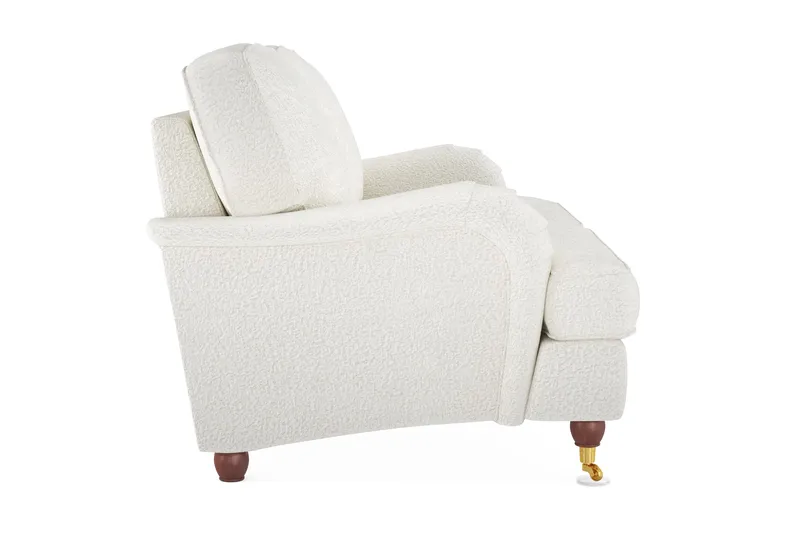 Howard Lyx 2-sits Soffa i Bouclé - Vit - Möbler - Vardagsrum - Soffor - Howardsoffor
