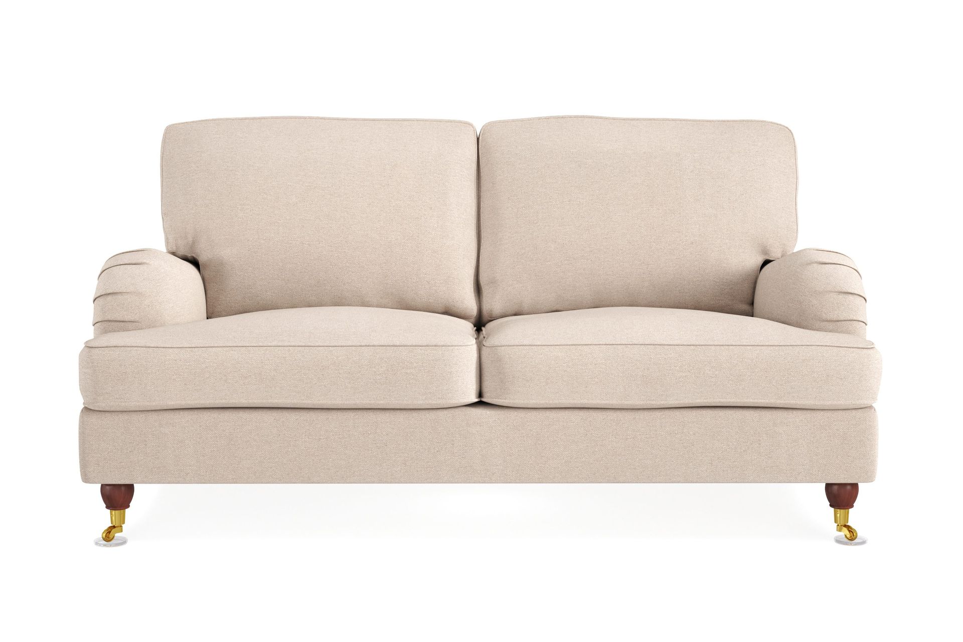 Howard Lyx 2-sits Tygsoffa - Beige