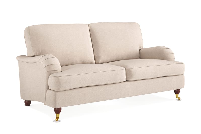 Howard Lyx 2-sits Tygsoffa - Beige - Möbler - Vardagsrum - Soffor - Howardsoffor