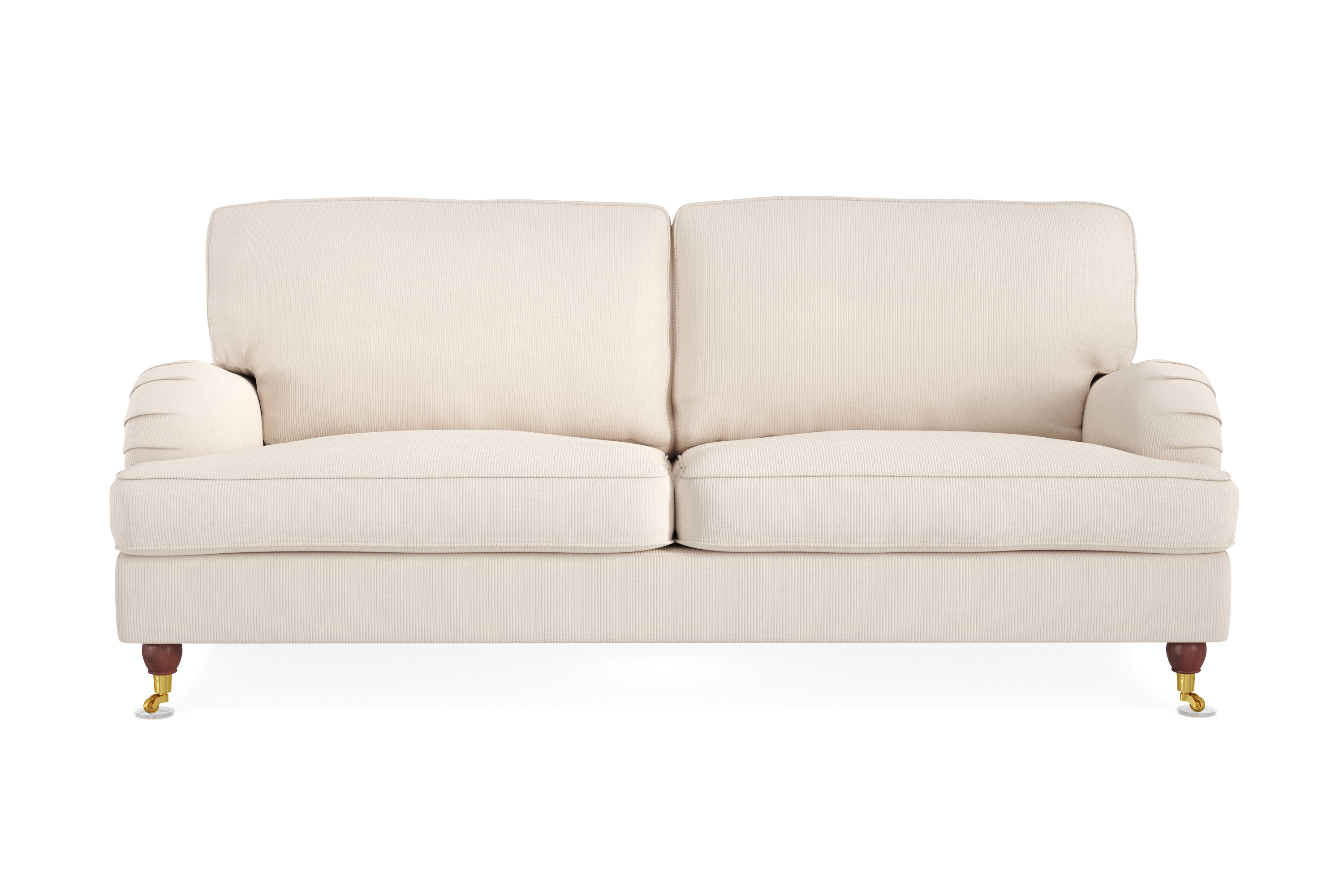 howard lyx 3-sits manchestersoffa - beige