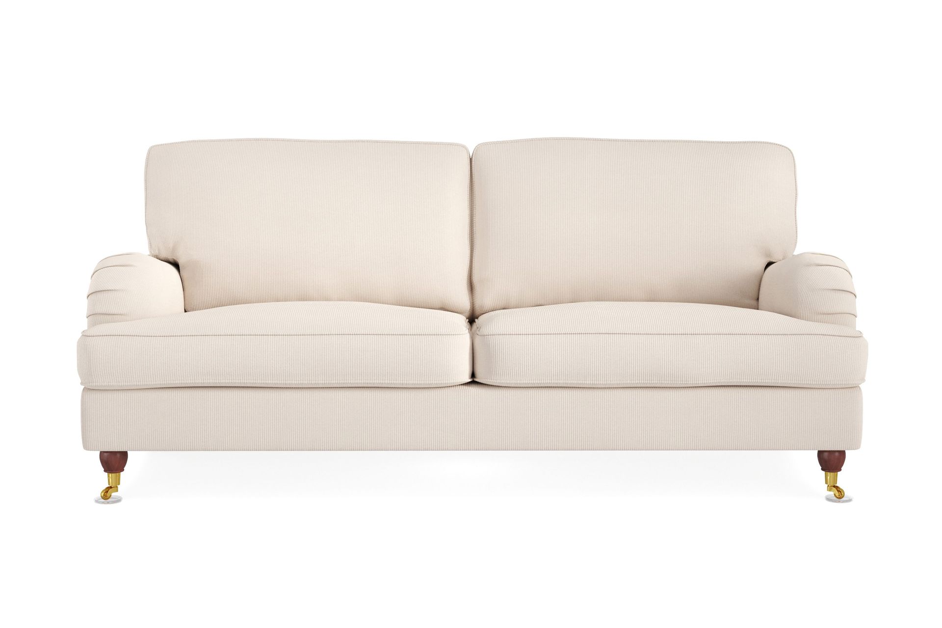 howard lyx 3-sits manchestersoffa - beige