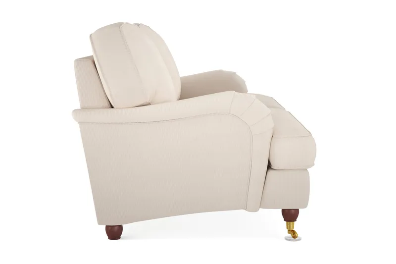 Howard Lyx 3-sits Manchestersoffa - Beige - Möbler - Vardagsrum - Soffor - Howardsoffor