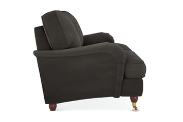 Howard Lyx 3-sits Manchestersoffa - Mörkgrå - Möbler - Vardagsrum - Soffor - Howardsoffor