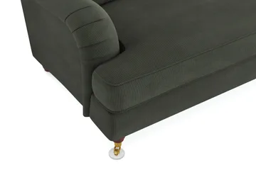 Howard Lyx 3-sits Manchestersoffa - Mörkgrön - Möbler - Vardagsrum - Soffor - Howardsoffor