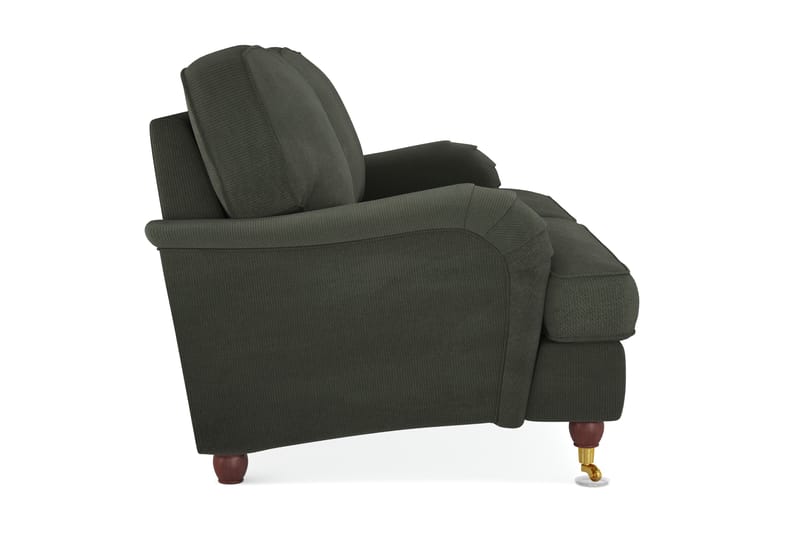 Howard Lyx 3-sits Manchestersoffa - Mörkgrön - Möbler - Vardagsrum - Soffor - Howardsoffor