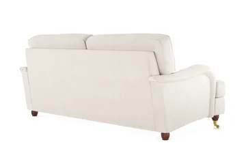 Howard Lyx 3-sits Sammetssoffa - Krämvit - Möbler - Vardagsrum - Soffor - Howardsoffor