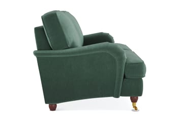 Howard Lyx 3-sits Sammetssoffa - Mörkgrön - Möbler - Vardagsrum - Soffor - Howardsoffor