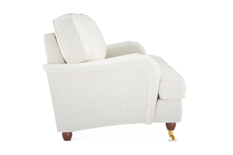 Howard Lyx 3-sits Soffa i Bouclé - Vit - Möbler - Vardagsrum - Soffor - Howardsoffor