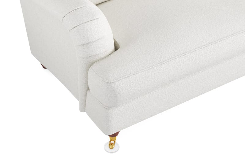 Howard Lyx 3-sits Soffa i Bouclé - Vit - Möbler - Vardagsrum - Soffor - Howardsoffor