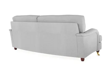Howard Lyx 3-sits Svängd Tygsoffa - Ljusgrå - Möbler - Vardagsrum - Soffor - Howardsoffor