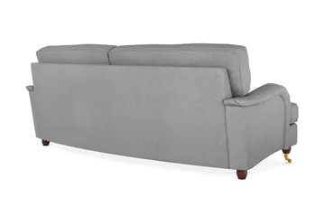 Howard Lyx 3-sits Svängd Tygsoffa - Ljusgrå - Möbler - Vardagsrum - Soffor - Howardsoffor