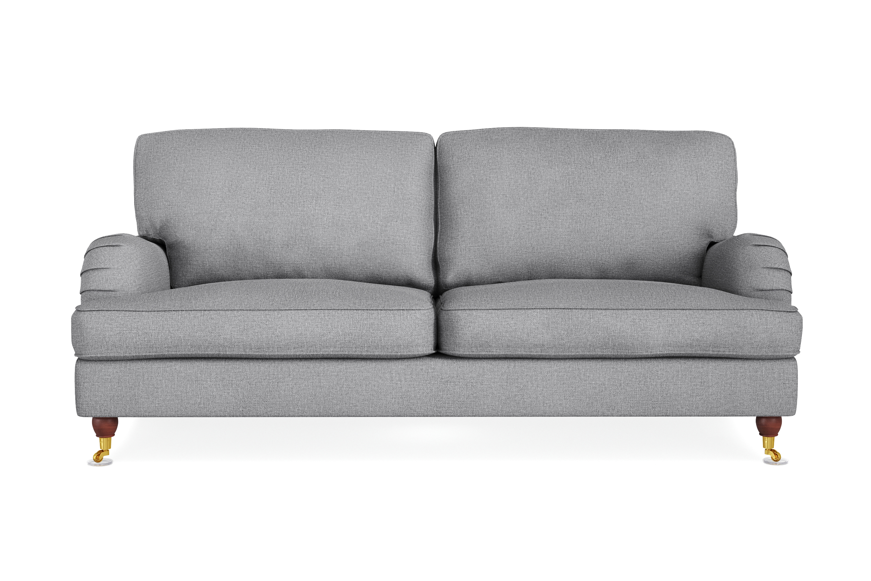 howard lyx 3-sits tygsoffa - ljusgrå