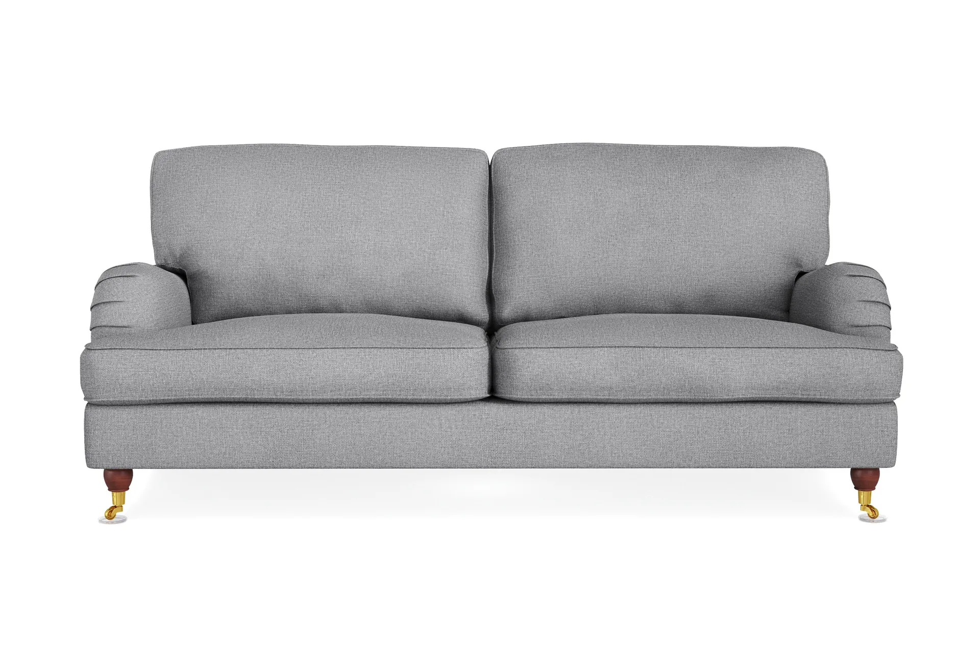 howard lyx 3-sits tygsoffa - ljusgrå