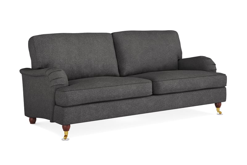 Howard Lyx 3-sits Tygsoffa - Mörkgrå - Möbler - Vardagsrum - Soffor - Howardsoffor