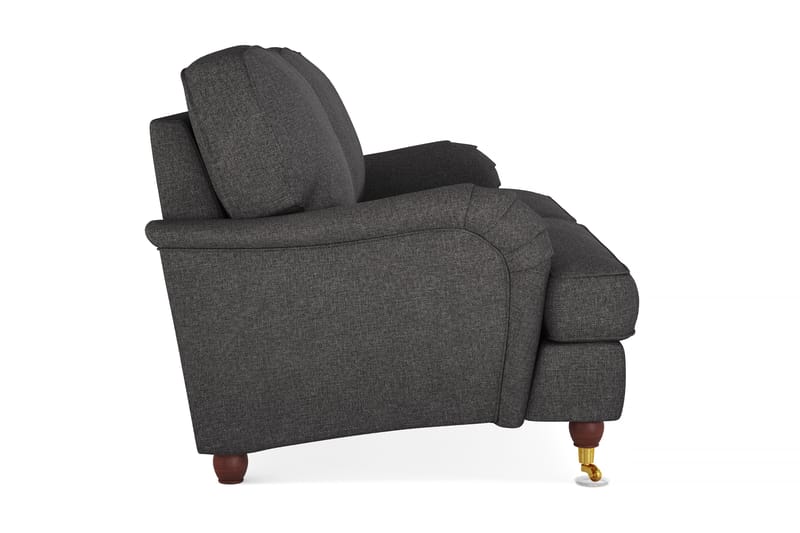 Howard Lyx 3-sits Tygsoffa - Mörkgrå - Möbler - Vardagsrum - Soffor - Howardsoffor