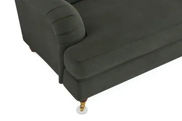Howard Lyx 4-sits Manchestersoffa - Mörkgrön - Möbler - Vardagsrum - Soffor - Howardsoffor