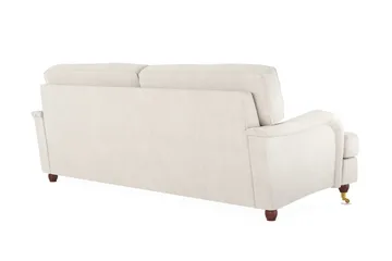 Howard Lyx 4-sits Sammetssoffa - Krämvit - Möbler - Vardagsrum - Soffor - Howardsoffor