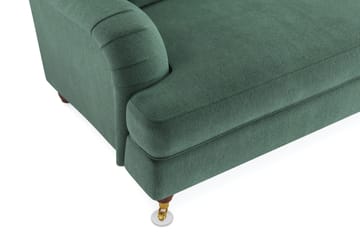 Howard Lyx 4-sits Sammetssoffa - Mörkgrön - Möbler - Vardagsrum - Soffor - Howardsoffor