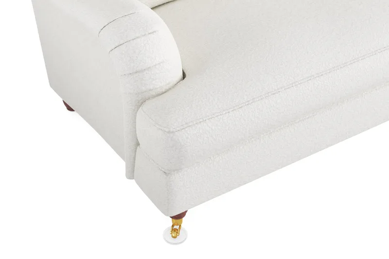 Howard Lyx 4-sits Soffa i Bouclé - Vit - Möbler - Vardagsrum - Soffor - Howardsoffor