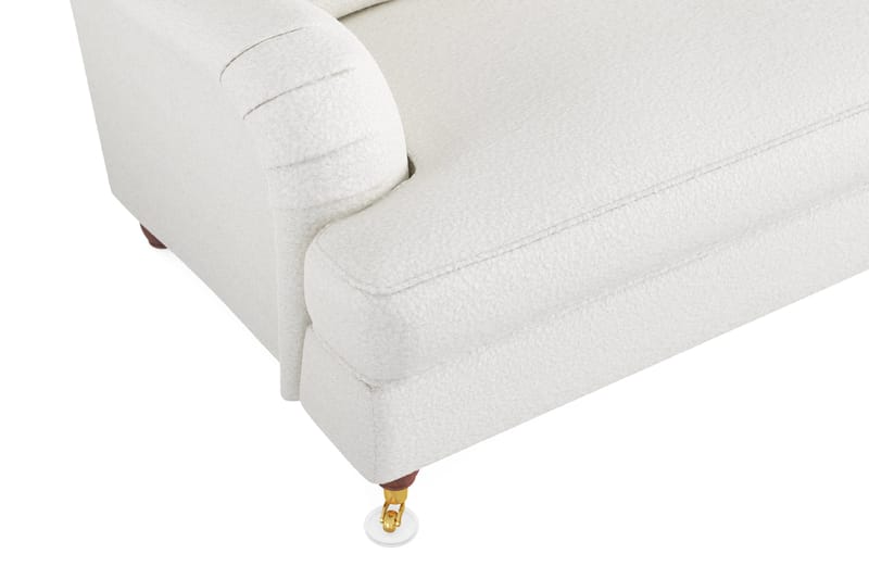 Howard Lyx 4-sits Soffa i Bouclé - Vit - Möbler - Vardagsrum - Soffor - Howardsoffor