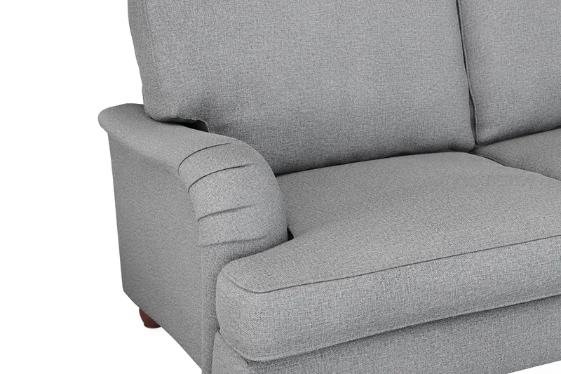 Howard Lyx 6-sits Vänstervänd L-formad Hörnsoffa i Tyg - Ljusgrå - Möbler - Vardagsrum - Soffor - Howardsoffor