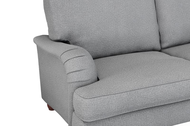 Howard Lyx 6-sits Vänstervänd L-formad Hörnsoffa i Tyg - Ljusgrå - Möbler - Vardagsrum - Soffor - Howardsoffor