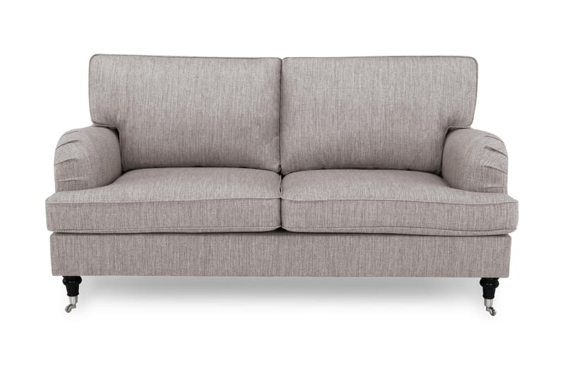 HOWARD Soffa 3-sits Grå/Brun - Howardsoffor - 3-sits soffor