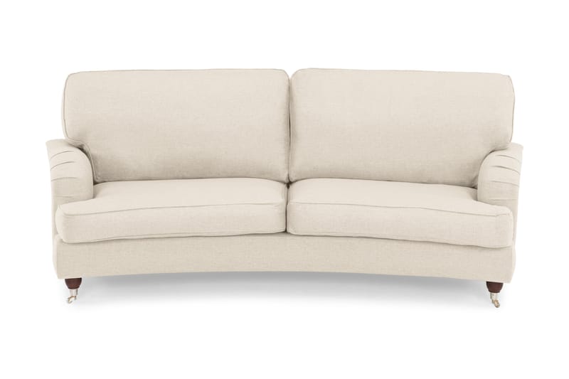 LYNN 3-sits Soffa Svängd Beige - 3-sits soffor - Howardsoffor