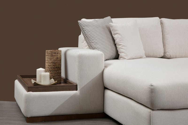 Huelva Divansoffa - Beige - Möbler - Vardagsrum - Soffor - Hörnsoffor