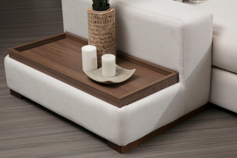 Huelva Divansoffa - Beige - Möbler - Vardagsrum - Soffor - Hörnsoffor