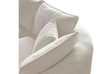 Hungirr Soffa med Divan 4-sits - Vit - Möbler - Vardagsrum - Soffor - 4-sits soffor
