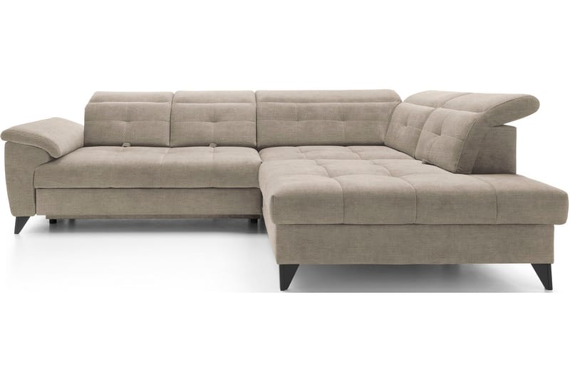 Inferne 5-sits Soffa med Schäslong - Beige - Möbler - Vardagsrum - Soffor - Divansoffa & schäslong