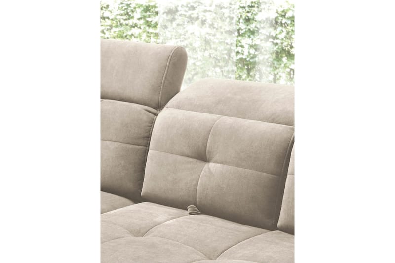 Inferne 5-sits Soffa med Schäslong - Beige - Möbler - Vardagsrum - Soffor - Divansoffa & schäslong